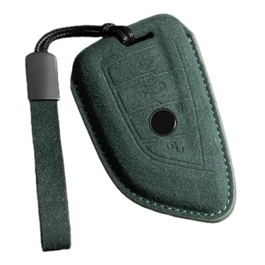 Imagem de Capa de couro para chave de carro compatível com BMW X1 X3 X4 X5 F15 X6 F16 G30 7 Series G11 F48 F39 520 525 f30 118i 218i 320i Chaveiro(B5)