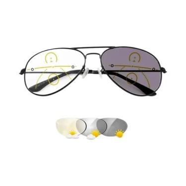 Imagem de Óculos De Leitura Multifocais Progressivos Fotochromic De Luxo Para Ho