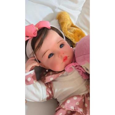 Imagem de Bebe reborn realista corpo de silicone - KELLY LEMOS