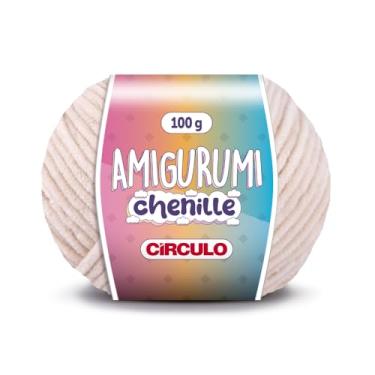 Imagem de Linha Amigurumi Chenille - Circulo - 100g - 110 metros - 909 TEX (3148-Macadâmia)