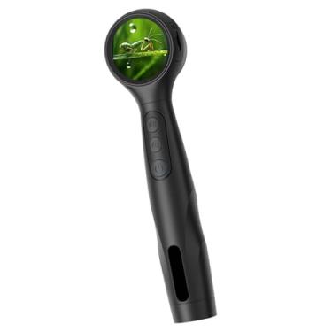 Imagem de FTVOGUE Microscópio Digital Portátil, Ampliação de 500X, Tela IPS de 1,38 Polegadas, Resolução 2MP 1080P Com 8 Luzes LED, para Experimentos Científicos, Estudantes Infantis