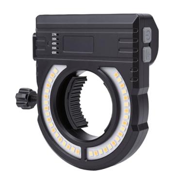 Imagem de Zhjvihx Luz LED para Pistola de Pintura, 250lm 500lm de Alta Iluminação CRI 2700K a 6500K Temperaturas de Cor Ajustáveis, Com Cabo de Carregamento USB C e Capas Protetoras, para