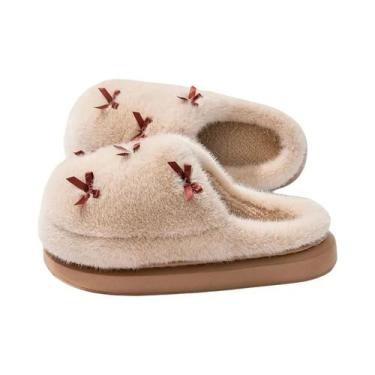 Imagem de Chinelos De Inverno Ultra Macios Para Mulheres, Forrados Em Fleece, So