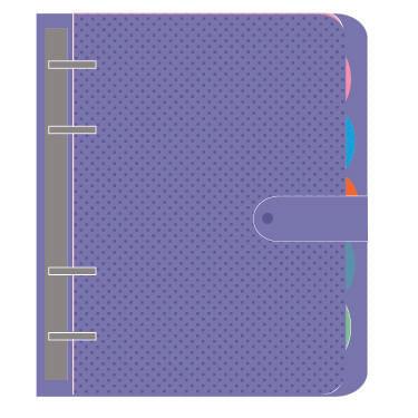Imagem de Caderno Argolado College 80 Folhas PP Sortido School Basics