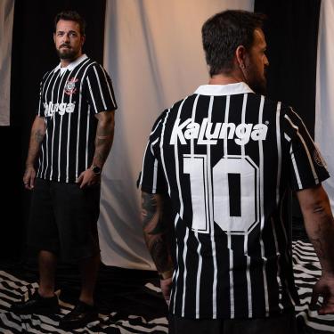 Imagem de Camisa Corinthians Retrô 1990 nº 10 Masculina-Masculino