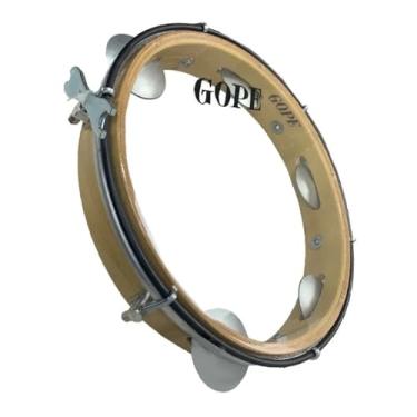 Imagem de Pandeiro Gope 631pec Iniciante 10" Madeira Envernizado