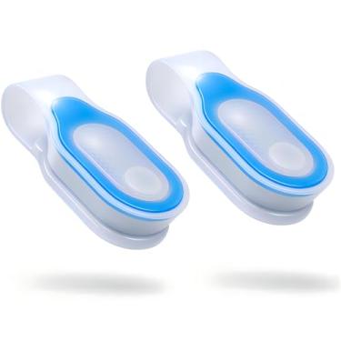 Imagem de Natuvee Luz de enfermeira com clipe para turno noturno, lanterna de LED magnética recarregável com as mãos livres para turno noturno, caminhada, corrida, animais de estimação, azul e azul, pacote com