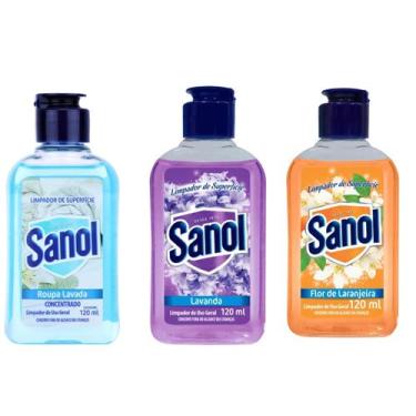 Imagem de Kit 3 Essencia Limpador Perfumado Concentrado 120ml Ideal para Ambient