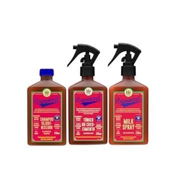 Imagem de Kit Rapunzel Lola (Shampoo 250ml + Tônico de Crescimento 250ml + Leave-in 250ml)
