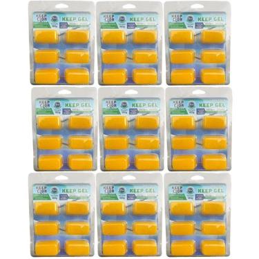 Imagem de Kit 9 Clarificante finalizador Keepclor pastilha em gel 180g