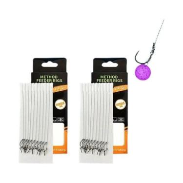 Imagem de Conjuntos De Pesca Premium Com Linha Trançada Forte E Anzóis Afiados C