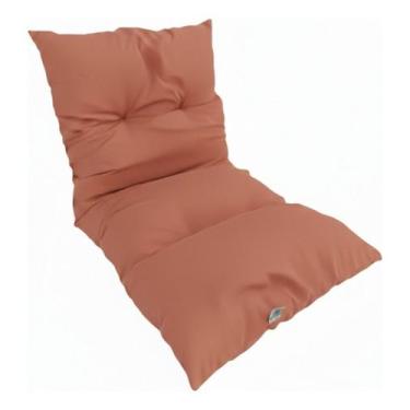 Imagem de Colchonete Almofada Espreguiçadeira Futon 120x60 Cm Cadeira Sofá Palle