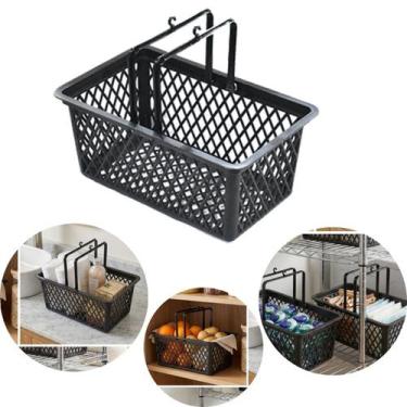 Imagem de Cesto Para Pregadores e Prendedores de Roupa Cor Preto 4 Lts 25995PM A