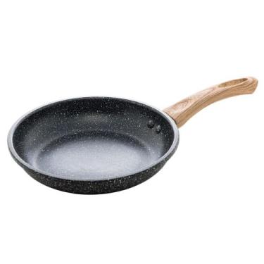 Imagem de Frigideira 20cm Indução Rev. Cerâmico Granilite Preto Wolff, Preto, 20