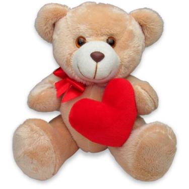 Imagem de Urso De Pelúcia Articulado Presente Dia Dos Namorados Ursinho Love Tam