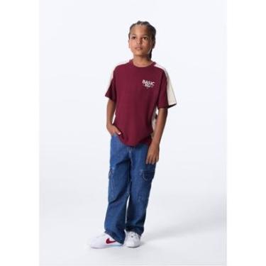 Imagem de Calça Jeans Hering Kids Cargo Infantil Masculino-Masculino