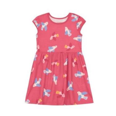 Imagem de Vestido infantil menina em malha estampado Brandili-Feminino