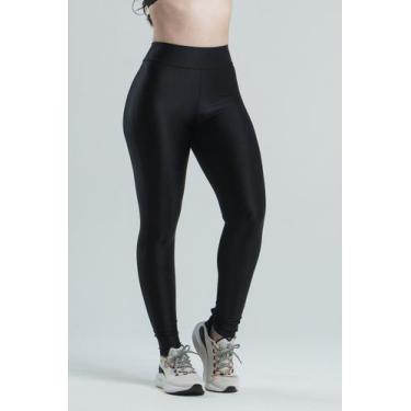 Imagem de Mulher Elástica Sport Legging Karen Para Treino Preto, P, Preto