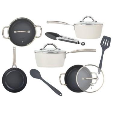 Imagem de Jogo de Panelas Neuhaus Revestimento Cerâmico de Alumínio Forjado Off 