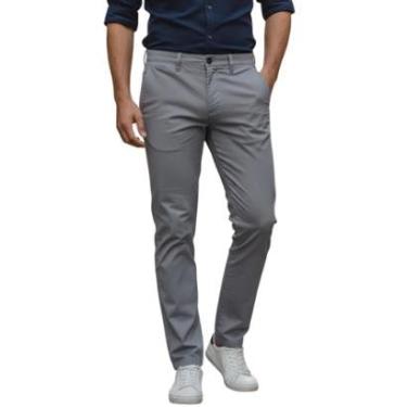 Imagem de CALCA SLIM FICO CHINO SARJA J3469-Masculino