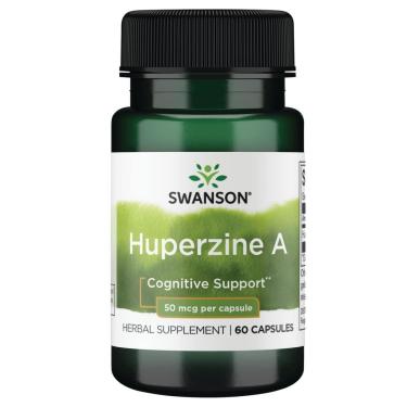 Imagem de Swanson Huperzine A 50 Mcg 60 Cápsulas-Unissex