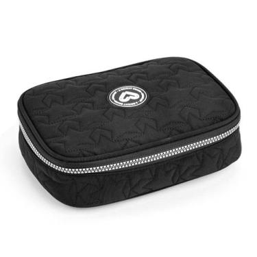 Imagem de Estojo Escolar Box Matelasse - Seanite, Preto