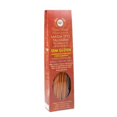 Imagem de Talharim de Farinha de Grão de Bico Sabor Tomate Seco 200g - Ceres Bra