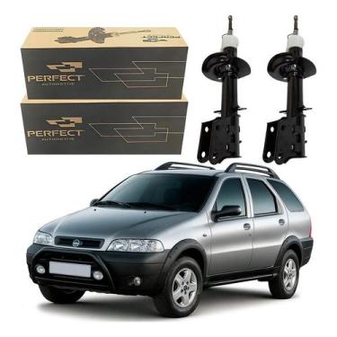 Imagem de Par Amortecedor Dianteiro Palio Adventure 1.8 8v 2002 A 2004 - Perfect