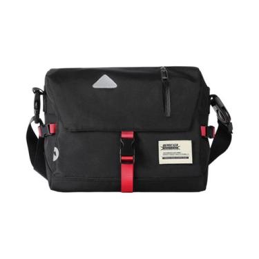 Imagem de Bolsa Mensageiro Antifurto Masculina, Bolsa De Ombro Casual Para Mulhe
