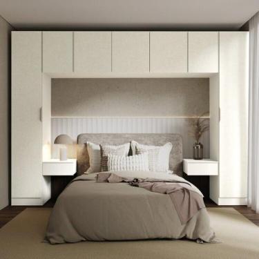 Imagem de Guarda-roupa Modulado 7 Peças com 7 Portas Orion CabeCasa MadeiraOrigi