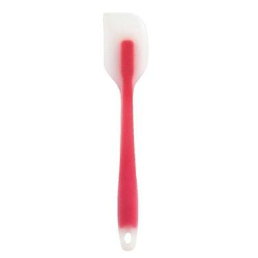 Imagem de Espatula Silicone - 27Cm - Raspadora Rosa  - 1 unidade - Cromus Linha 