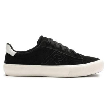 Imagem de Tênis Unissex Reserva Go Casual R-Ollie Couro Camurça, Preto, 40