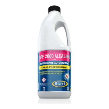 Imagem de Detergente Automotivo NPF 2000 Alcalino 2L Limpeza Pesada e Desengraxe