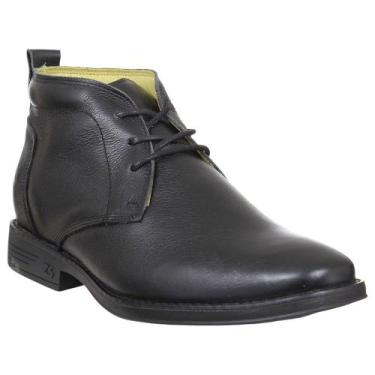 Imagem de Botina Social Masculina Preta Zebu 37962, 41