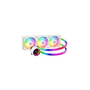 Imagem de Water Cooler Husky Icy Comet, Iluminação ARGB, 360mm, AMD e Intel, Branco - HWT750BR