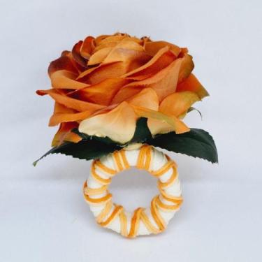 Imagem de Porta Guardanapo Flor - Decor Madame Blue, Laranja