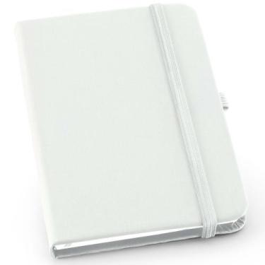 Imagem de Caderneta de Anotações 9x14cm 80 Folhas Pautadas - TopGet, Branco