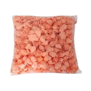 Imagem de Cabeças De Rosa Artificial De PE De 3,5CM, 500 Peças Para Decoração De