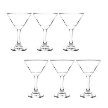 Imagem de Jogo de taças martini 274 ml 6 peças - Cristar