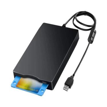 Imagem de Unidade De Disquete USB Portátil De 3,5 Polegadas 1,44 MB Leitor De Di