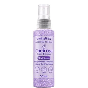 Imagem de Desodorante Íntimo Cheirosa Flores Delicadas 50ml - Bio Instinto