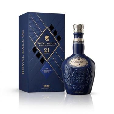 Imagem de Whisky Royal Salute 21 Anos 700ml Escocês Blend Premium Envelhecido, W