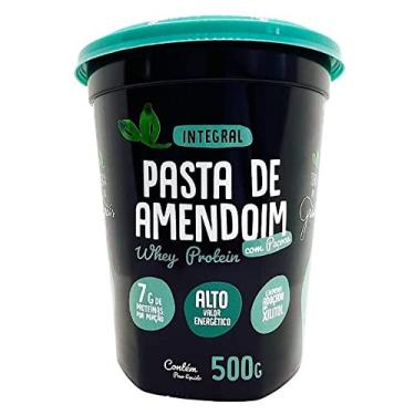 Imagem de Pasta de Amendoim Integral Whey Protein Paçoca 500g