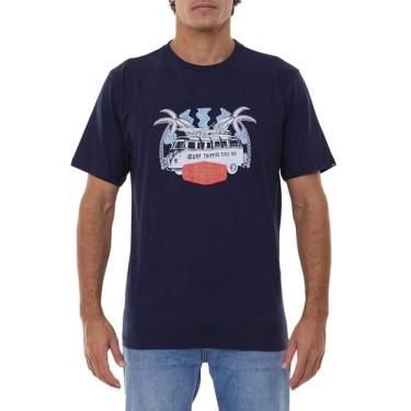 Imagem de Camiseta Quiksilver Magic Van Masculina Azul Marinho