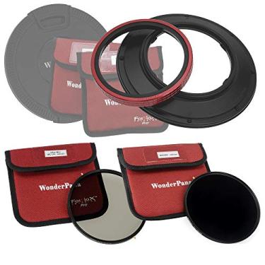 Imagem de Kit WonderPana Classic 145mm MC-CPL e ND1000 Compatível com Lente Asférica Full Frame Sigma 12-24mm f/4.5-5.6 EX DG IF HSM