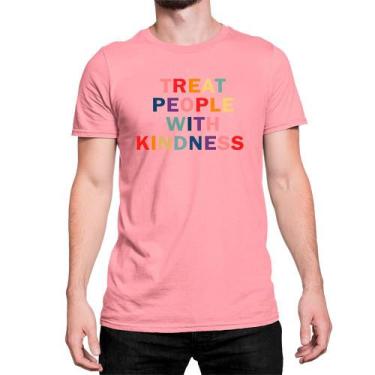 Imagem de Camiseta T-Shirt Treat People With Kindness Harry Styles Pop - Mecca