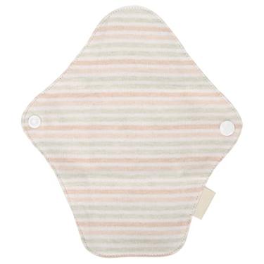 Imagem de Almofadas menstruais reutilizáveis, guardanapo sanitário respirável feminino, almofadas de algodão femininas para uso diário (17,5 x 15,5 cm / 6,9 x 6,1 pol.) (#2)