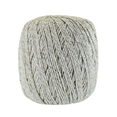 Imagem de Barbante Brilho Ouro Nº 6 406m 400g Caqui 300 Euroroma