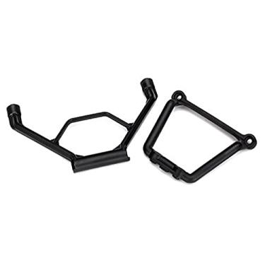 Imagem de Traxxas Conjunto de suporte para para-choque dianteiro e suporte para para-choque X-Maxx, preto, Tra7733