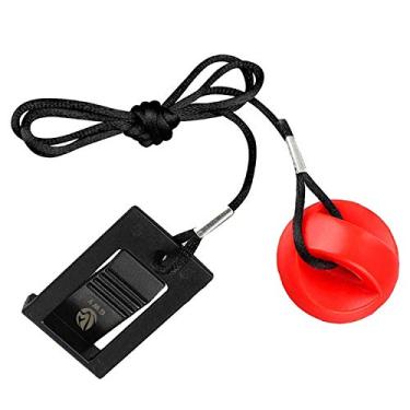 Imagem de Chave de segurança magnética de esteira compatível com a maioria das esteiras NordicTrack Image Weslo Epic Golds Gym Freemotion e Healthrider, trava de segurança com ímã de esteira de substituição